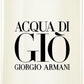 Giorgio Armani Acqua di Giò Pour Homme